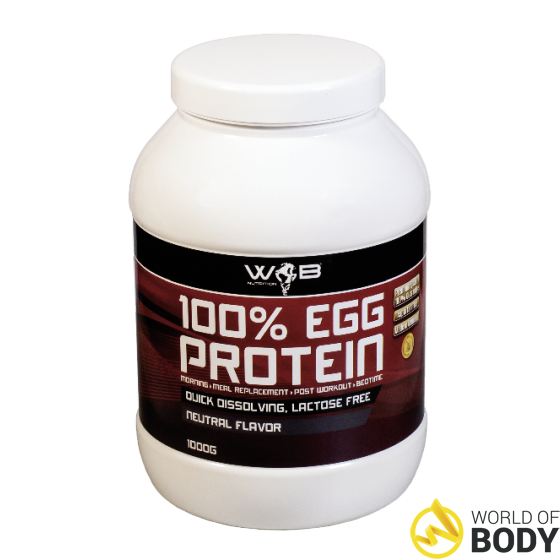 100% EGG PROTEIN
