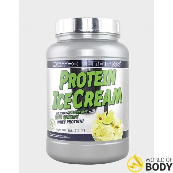 Protein Ice Cream 1250g-Vanille-Limette