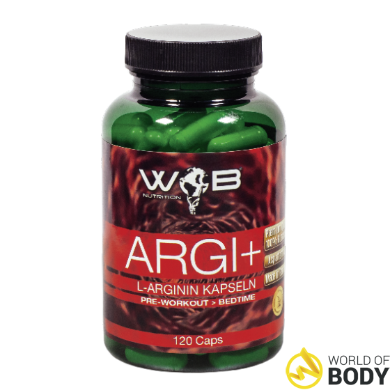 WOB Argi Coffeine Caps