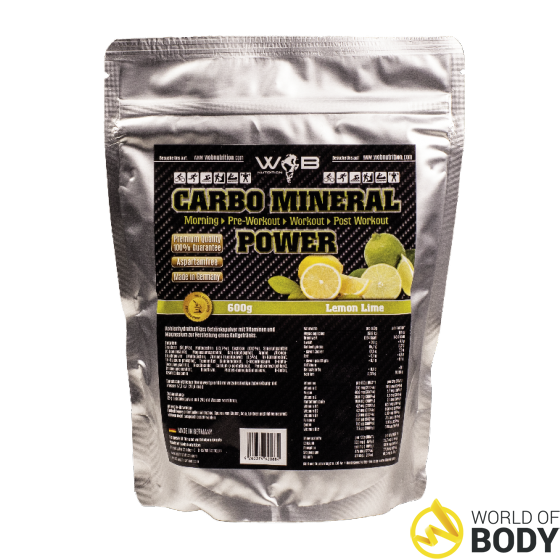 WOB NUTRITION CARBO MINERAL POWER -  600g