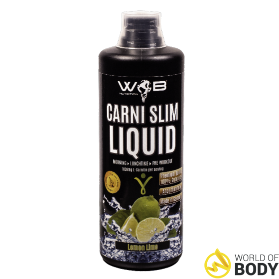WOB Nutrition CARNI SLIM LIQUID Limette 500ml