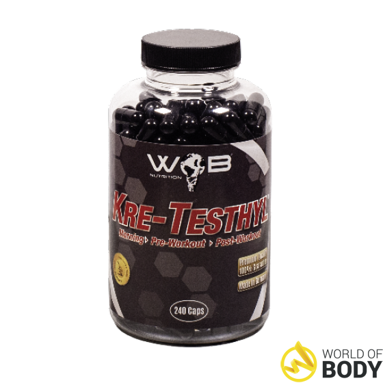 Wob Nutrition Kre Testhyl 240 Caps