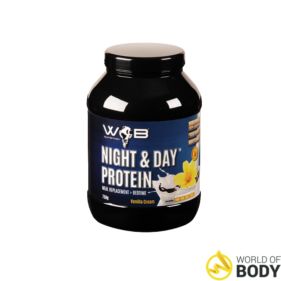 WOB Nutrition NIGHT & DAY PROTEIN Haselnuss 750g