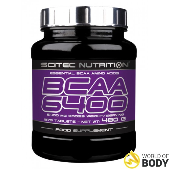 SCITEC NUTRITION BCAA 6400