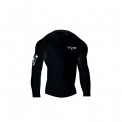 FUNKTIONSSHIRT MENS RASH GUARD FULL SLEEVE Schwarz